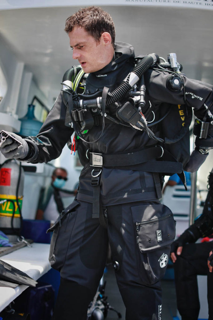 scuba diver gear