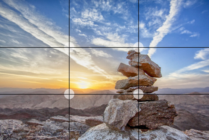 rule of thirds photography images