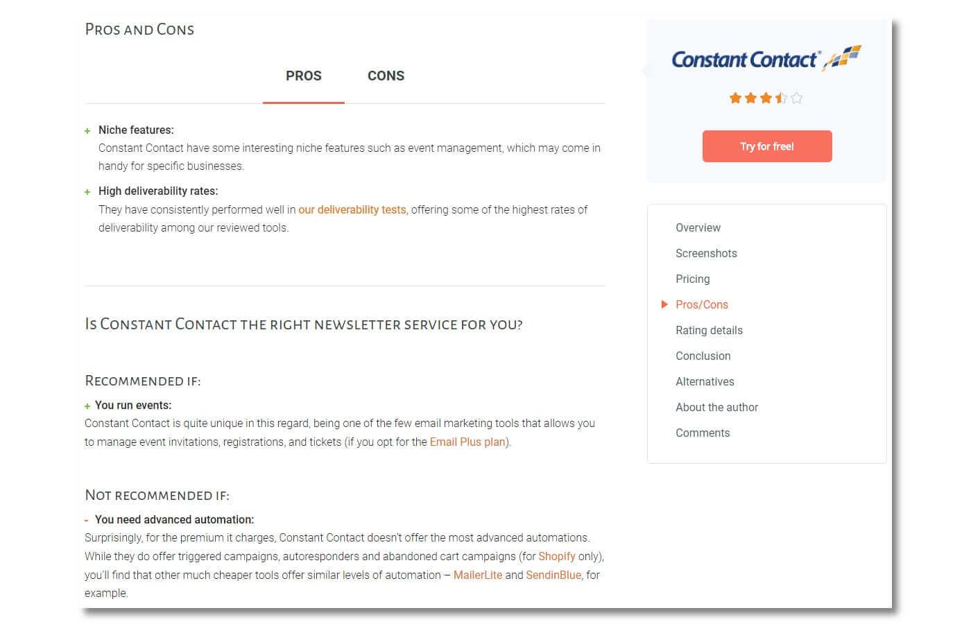 product reviews examples