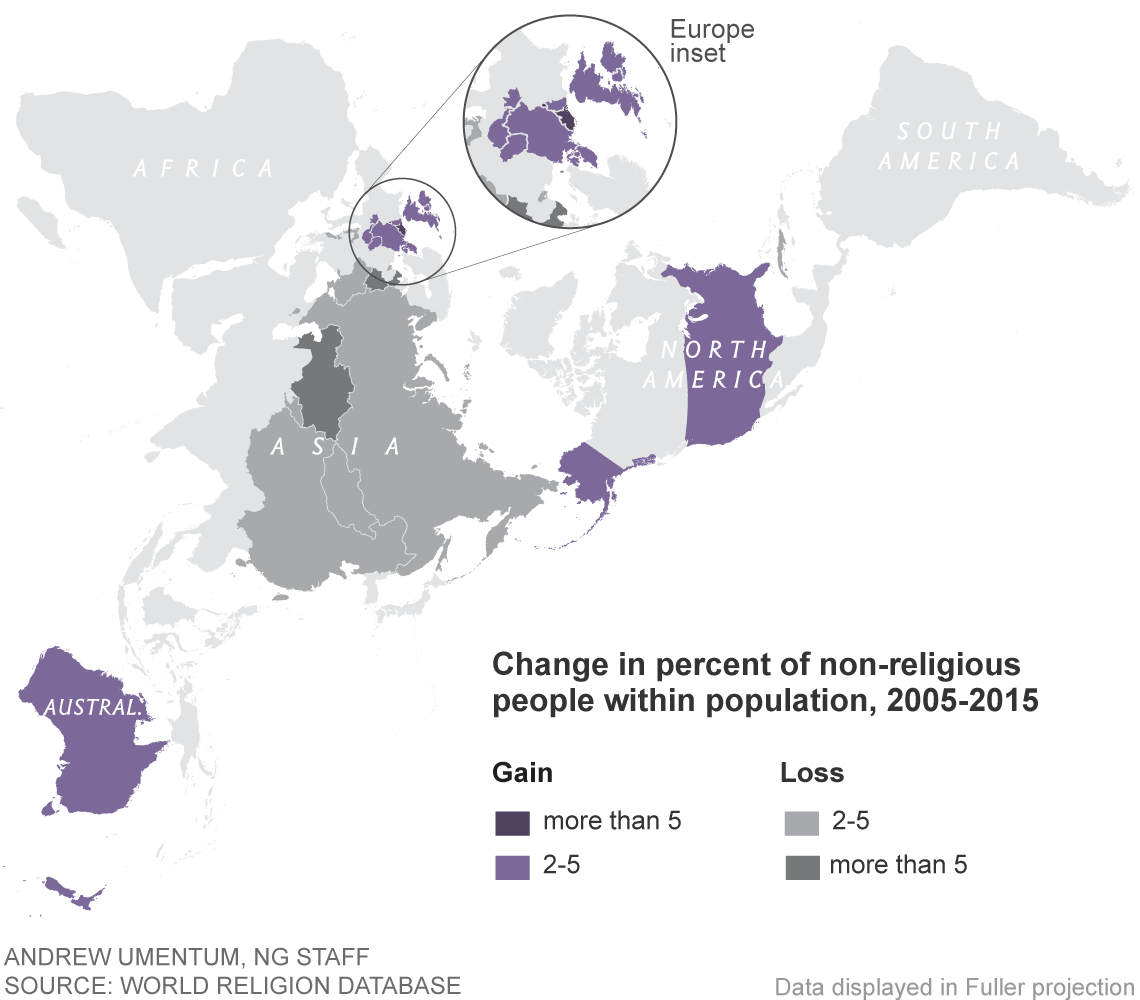 religion in china percentage