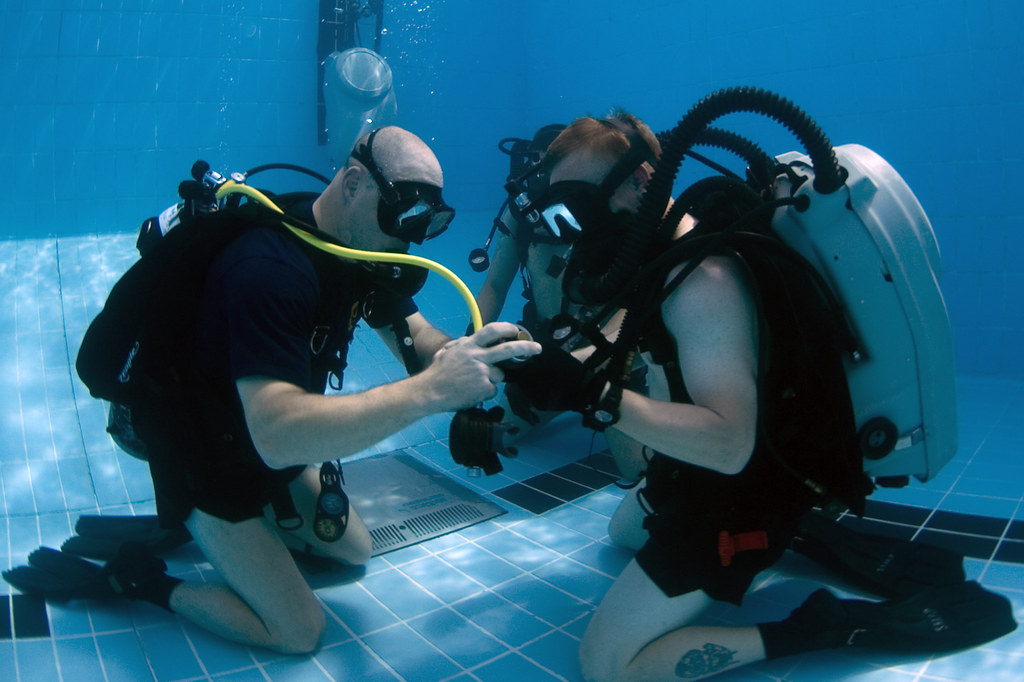 scuba diving equipment octopus